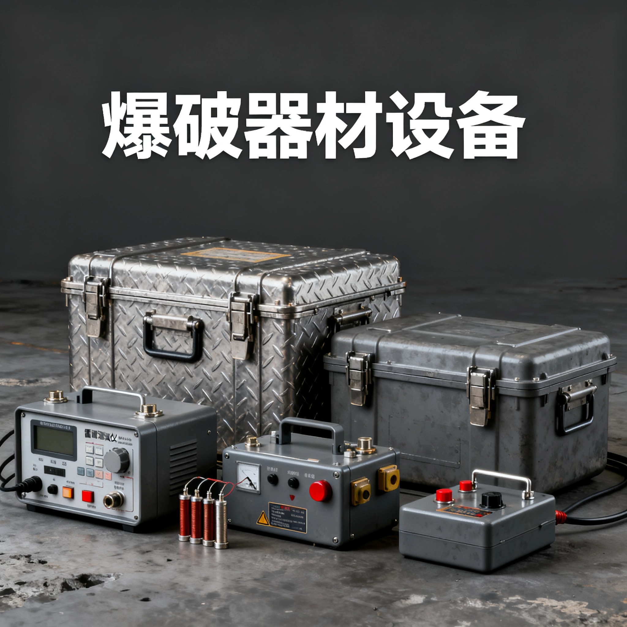 贡觉爆破工程师的“兵器库”:常用器材一册通